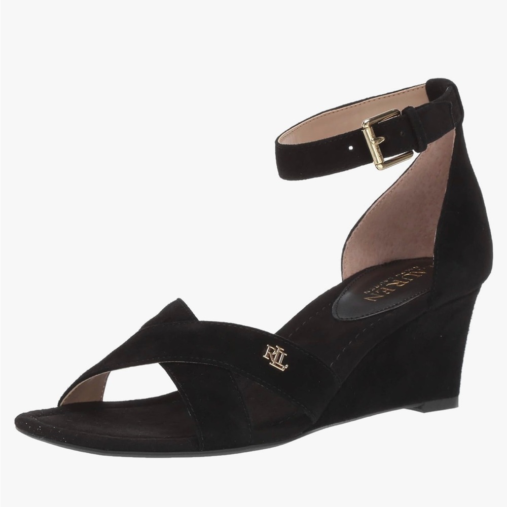Ralph Lauren Erinn Suede sandal